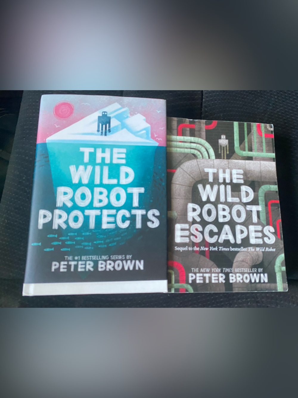 The Wild Robot Protects - Blue Hardcover Book
